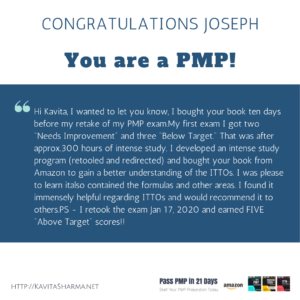 Joe Congrats ITTO Book