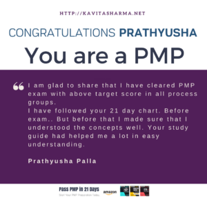 Pratusha Congrats