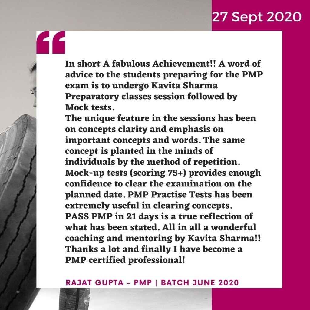 Rajat Sharma PMP