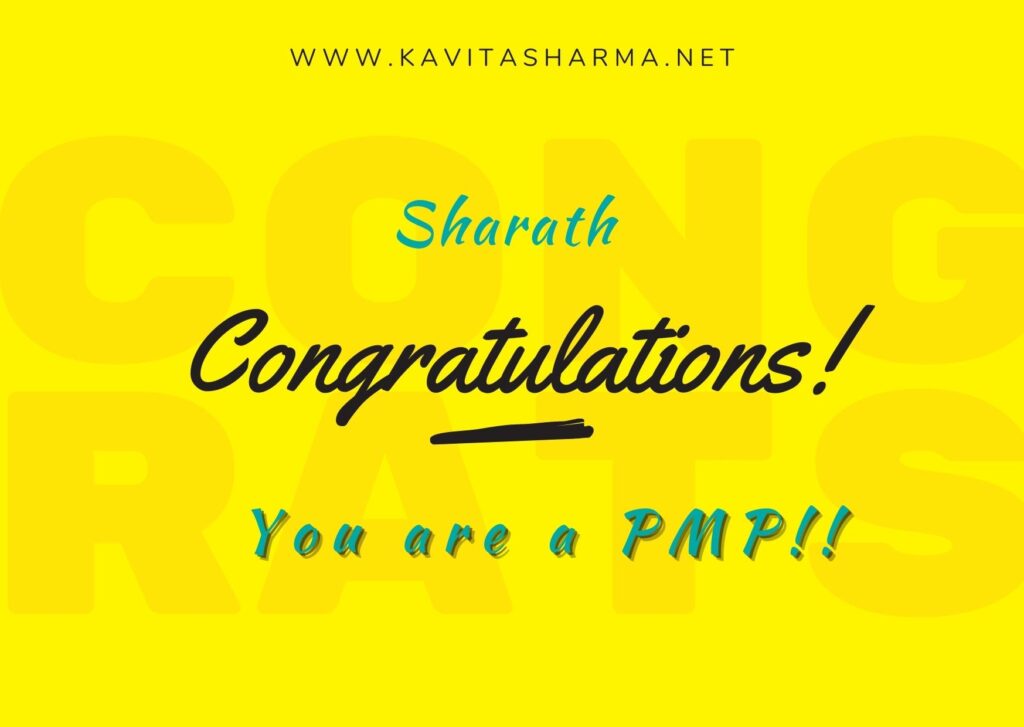 Congratulations - Sharath 1 2 2