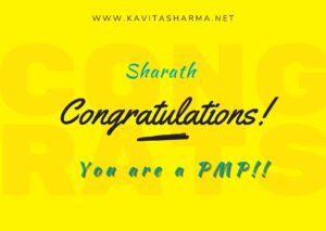 Congratulations - Sharath 15 2 2