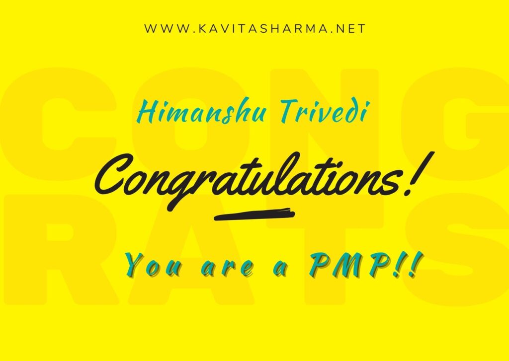 Himanshu T PMP 2