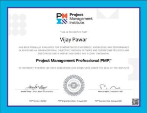 Congratulations Of Passing The Pmp Exam - Vijay 16 Vijay PassedPMP