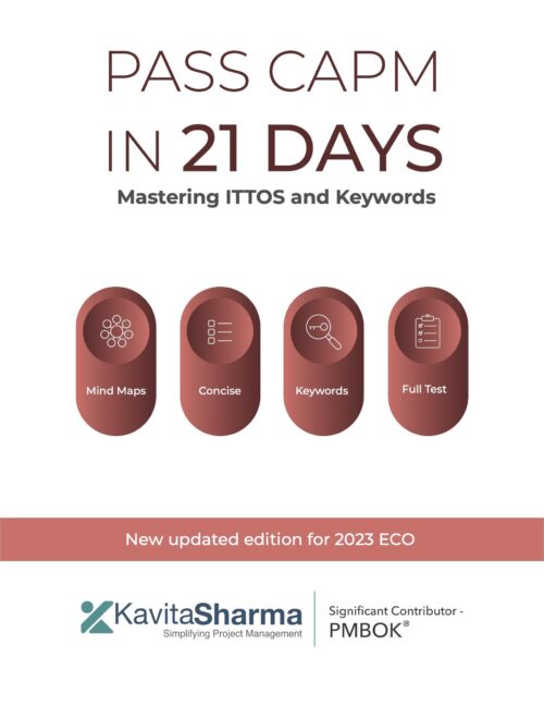 Pass CAPM in 21 Days - Quick Reference - ITTO-Toolbox Book Cover