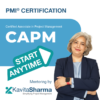 CAPM® – Start Anytime