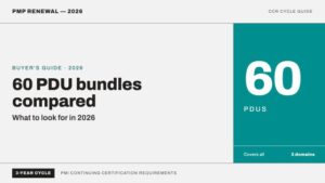 60 PDU bundles compared for PMP renewal 2026