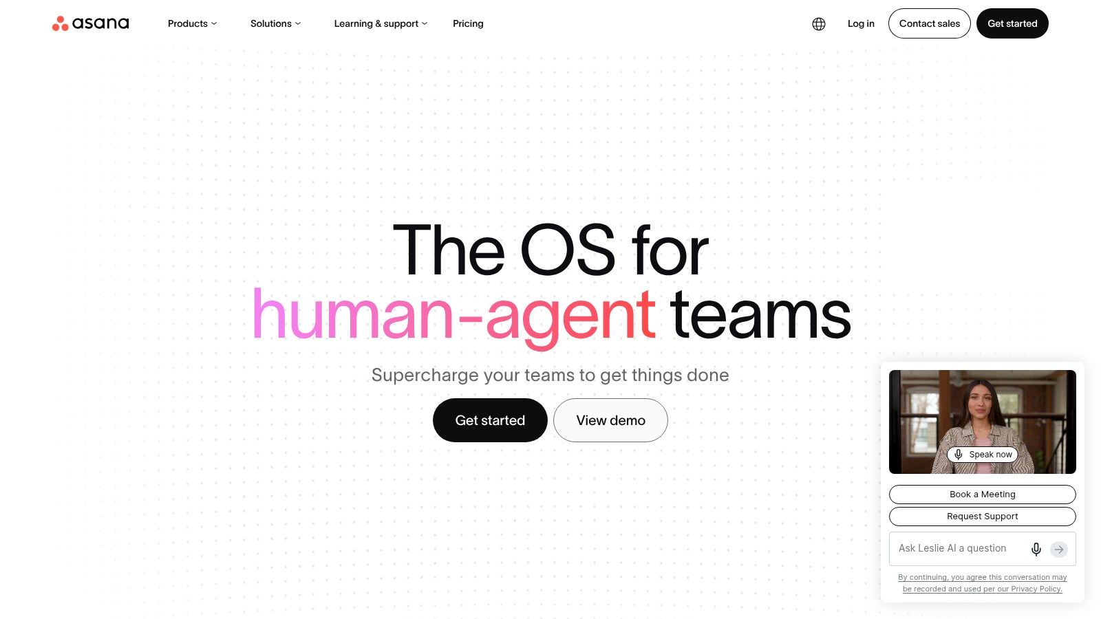 Asana (Asana Intelligence and AI Studio)